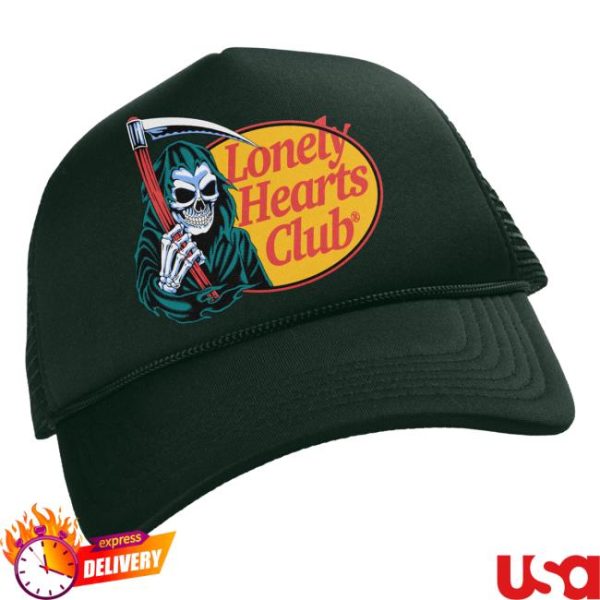 Lonely Hearts Club Merch Store The Reaper Shop Trucker Hat