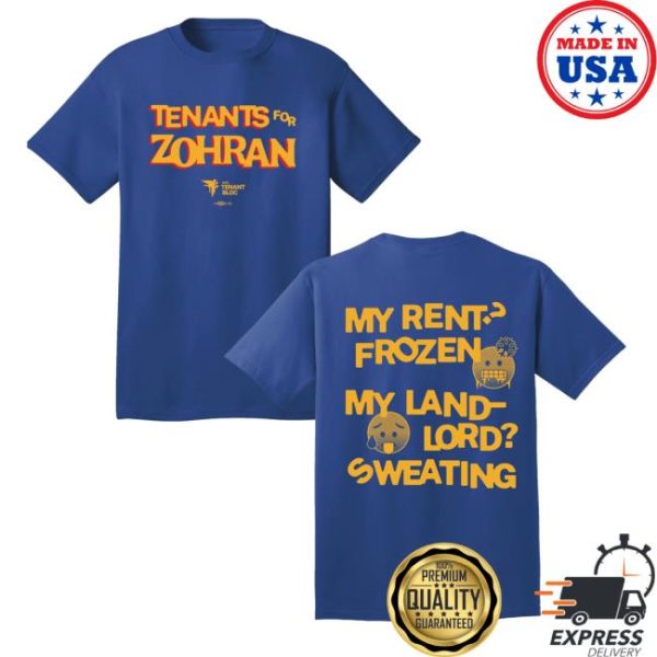 Nys Tenant Bloc Merch Store Tenants For Zohran Shirt