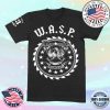 Wasp Mfl Stores Merch Wild Child World Tour 2025 Official Black Tour T-Shirt
