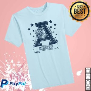Jnj Apparel Store Merch 90S Auburn Stars T-Shirt
