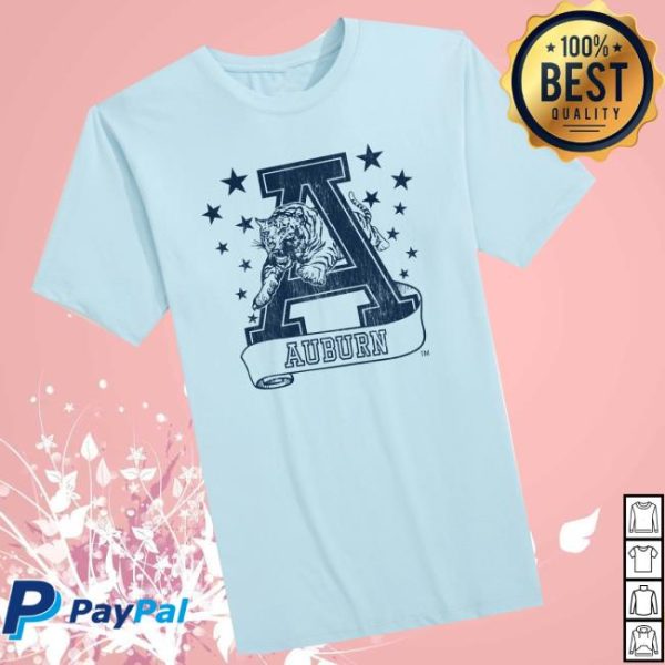 Jnj Apparel Store Merch 90S Auburn Stars T-Shirt