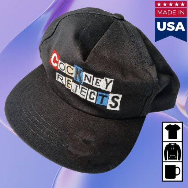 Cockney Rejects Store Merch Cockney Rejects Snapback Baseball Cap