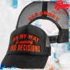kenny ole smoky store merch bad decisions foam trucker hat sd