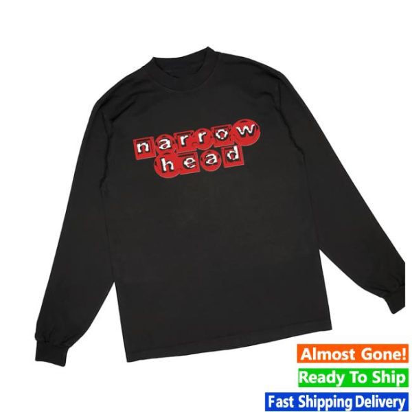 Run For Cover Records Store Merch Narrow Head Logo Longsleeve