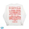 kenny portola music festival store merch warning longsleeve lineup tee www