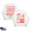 kenny portola music festival store merch warning longsleeve lineup tee
