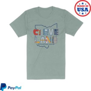 Cleclothingco Merch Store Cleveland Educators Rock Unisex Crew T-Shirt