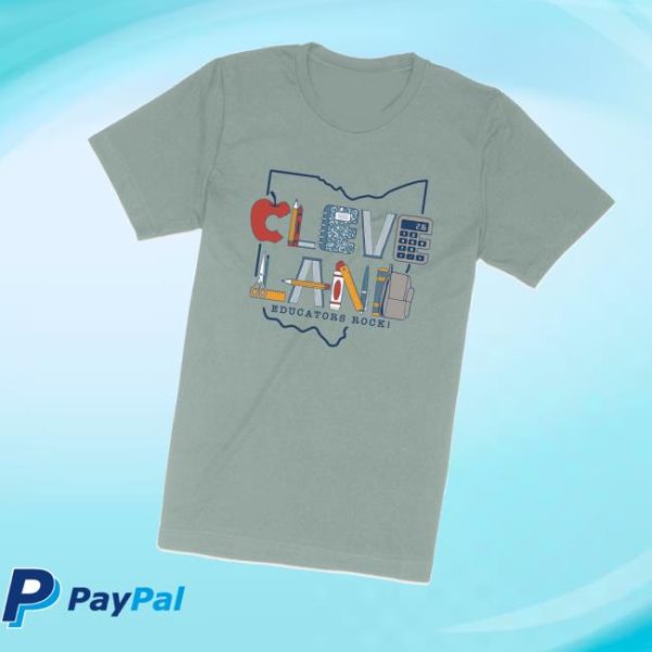 Cleclothingco Merch Store Cleveland Educators Rock Unisex Crew T-Shirt