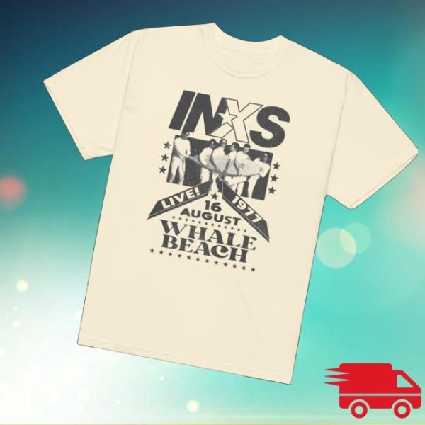 Inxs Shop Merch Inxs Live At Whale Beach T-Shirt