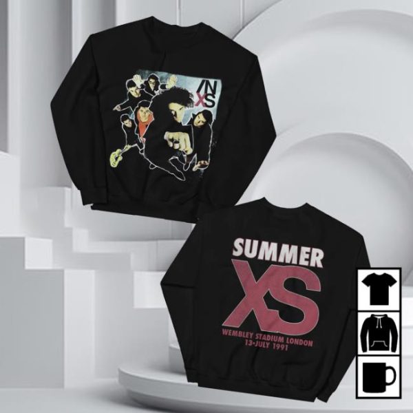 Inxs Shop Merch Inxs Live At Wembley 1991 Sweatshirt