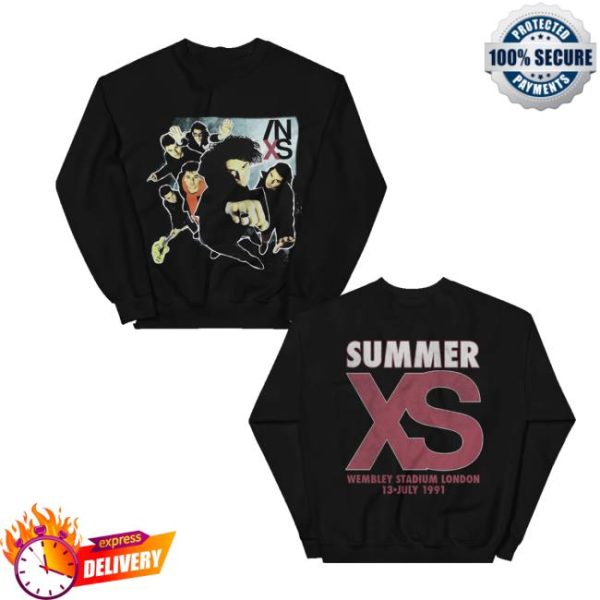 Inxs Shop Merch Inxs Live At Wembley 1991 Sweatshirt