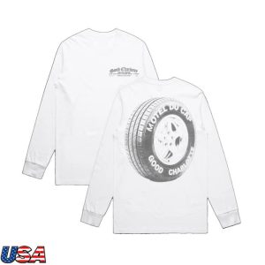 Good Charlotte Merch Store Motel Du Cap Service Center Tire Long Sleeve T-Shirt