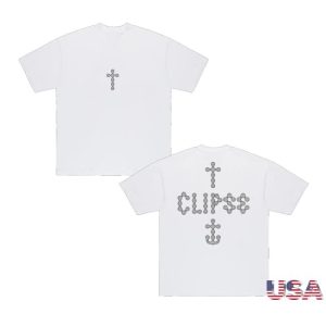 Letgodsortemout Merch Store Josh Sperling X Clipse Cross Tee