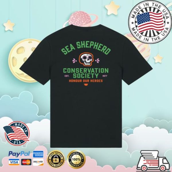 Sea Shepherd Store Merch Día De Los Muertos T-Shirt