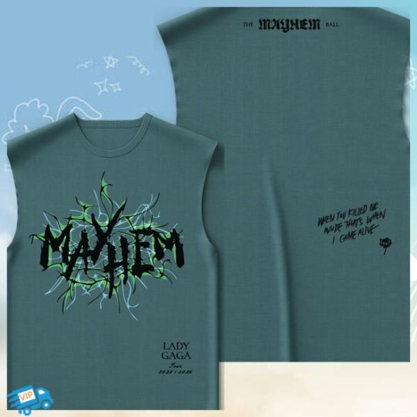 Lady Gaga Store Merch Mayhem Tank Top