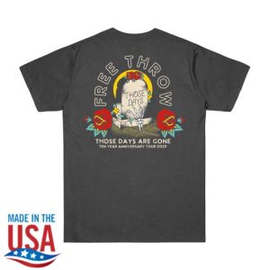 Free Throw Band Store Merch Grave Tee