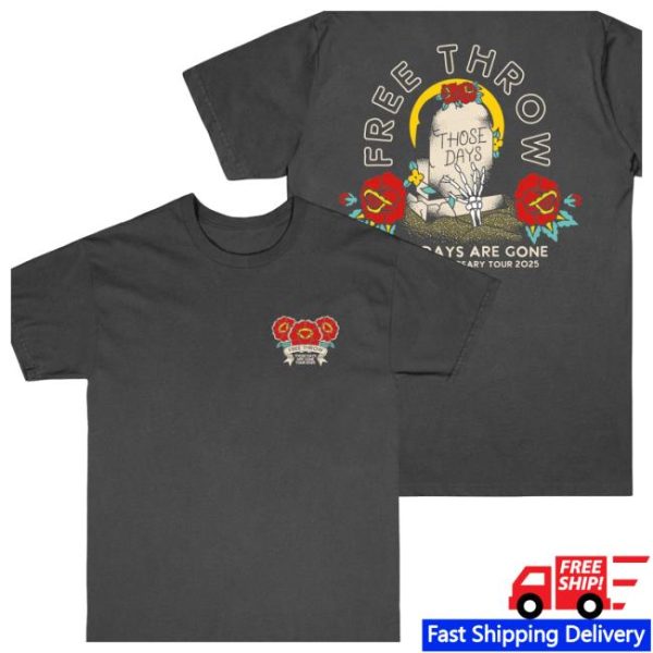 Free Throw Band Store Merch Grave Tee