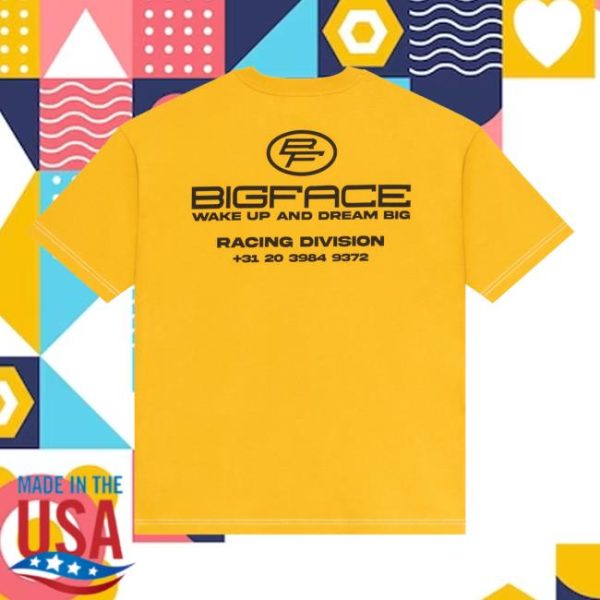 Bigface Brand Merch Store Racing Team Tee