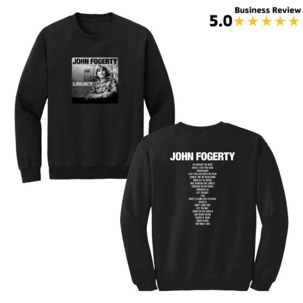 John Fogerty Merch Store Legacy Crewneck Sweatshirt