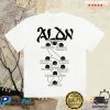 kenny Pack Records Merch Store Aldn Strung Tour Tee Whitea
