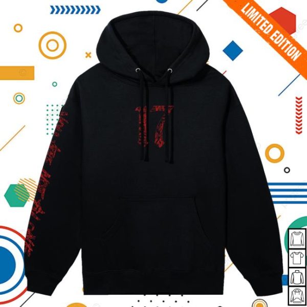 Xxxtentacion Merch Store 17 Numb Hoodie Bred