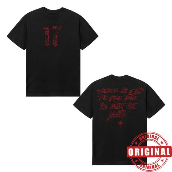 Xxxtentacion Merch Store 17 Numb Tee Bred