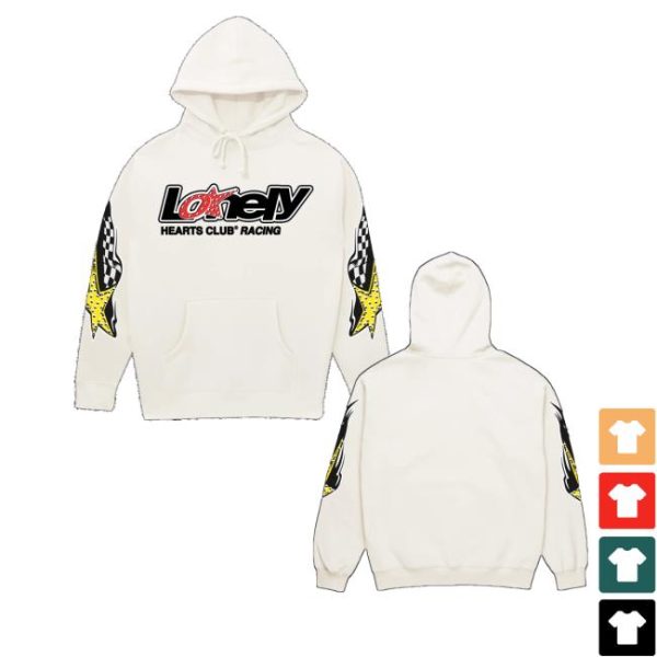 Lonely Hearts Club Merch Store Lonely Hearts Club Racing Hoodie