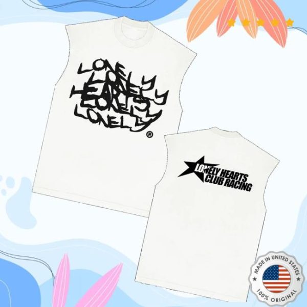 Lonely Hearts Club Merch Store Lonely Hearts Scribble Tank T-Shirt
