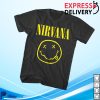 kenny Nirvana Merch Store Nirvana Smiley Teev