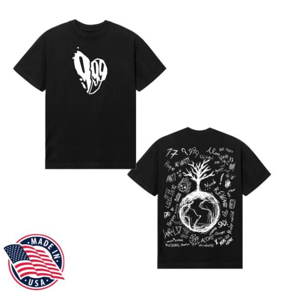 Xxxtentacion Merch Store Heart Tee
