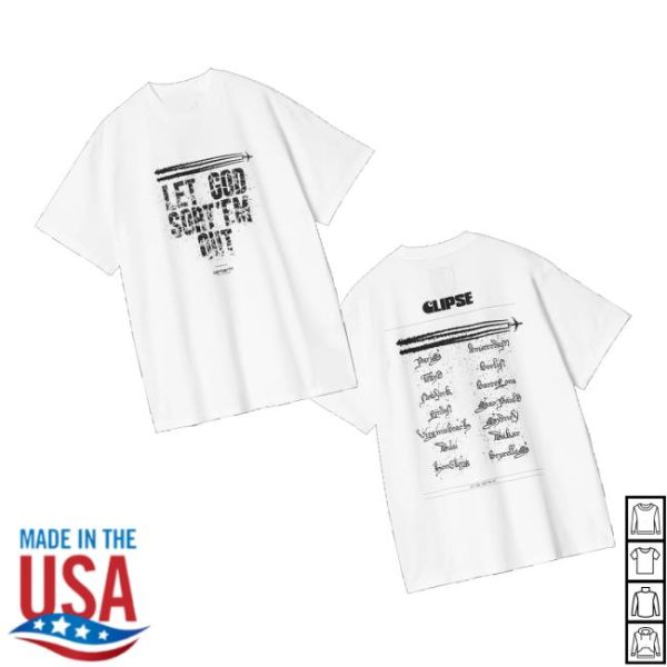 Letgodsortemout Merch Carhartt Wip X Clipse Let God Sort Em Out T-Shirt
