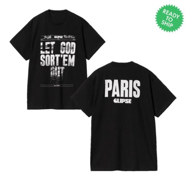 Letgodsortemout Merch Carhartt Wip X Clipse Paris T-Shirt