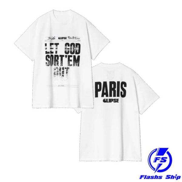 Letgodsortemout Merch Carhartt Wip X Clipse Paris T-Shirt