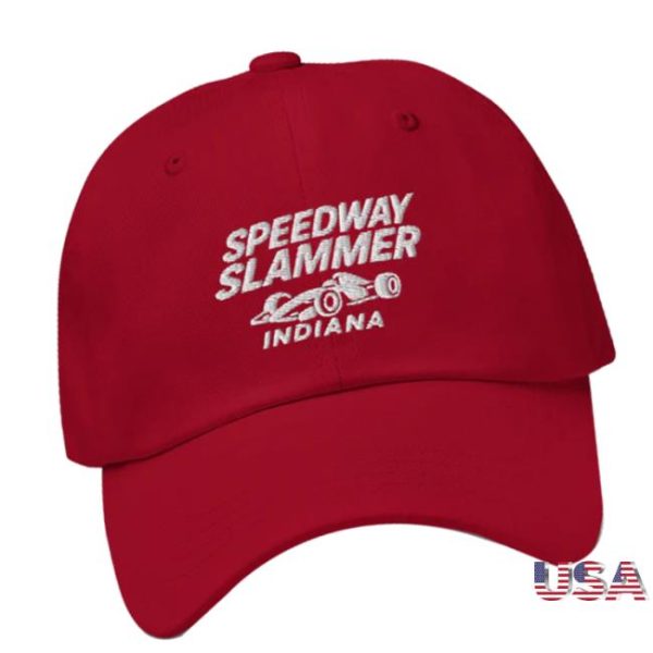 Patriot Depot Store Merch Exclusive Speedway Slammer Indiana Custom Embroidered Hat
