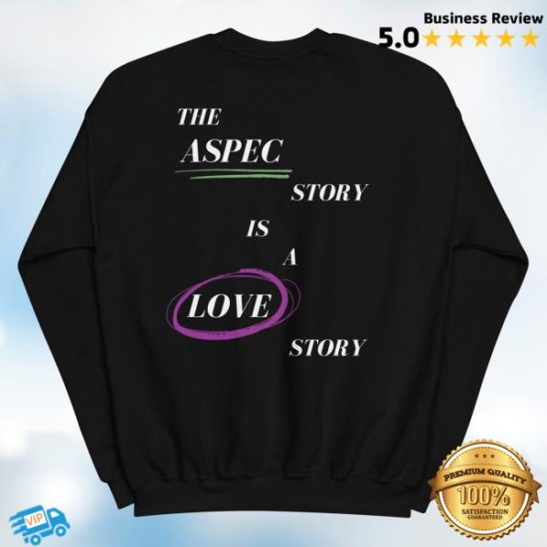 Soundsfakepod Store Merch The Aspec Story Sweatshirt