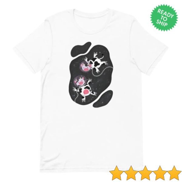 Soundsfakepod Store Merch Space Cows Tee