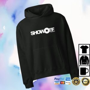 Showoff Hiphop Store Merch Showoff Radio Oversized Heavyweight Hoodie