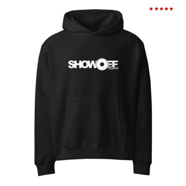 Showoff Hiphop Store Merch Showoff Radio Oversized Heavyweight Hoodie