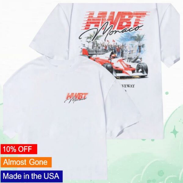 Hwbt Store Merch F1 Monaco Oversized T-Shirt
