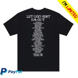 Letgodsortemout Store Merch Let God Sort Em Out Tour Logo Tee