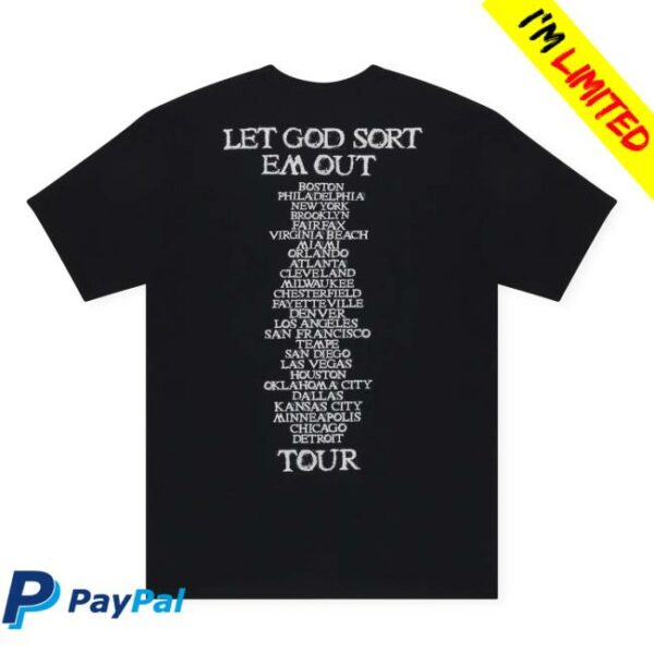 Letgodsortemout Store Merch Let God Sort Em Out Tour Logo Tee