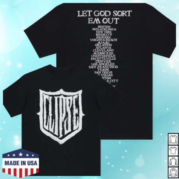 Letgodsortemout Store Merch Let God Sort Em Out Tour Logo Tee