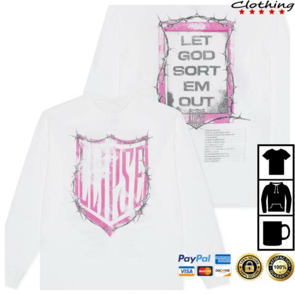 Letgodsortemout Store Merch Let God Sort Em Out Tour Thorn Longsleeve