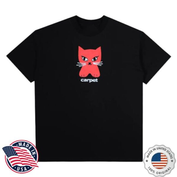 Lofi Store Merch Cat Black Tee