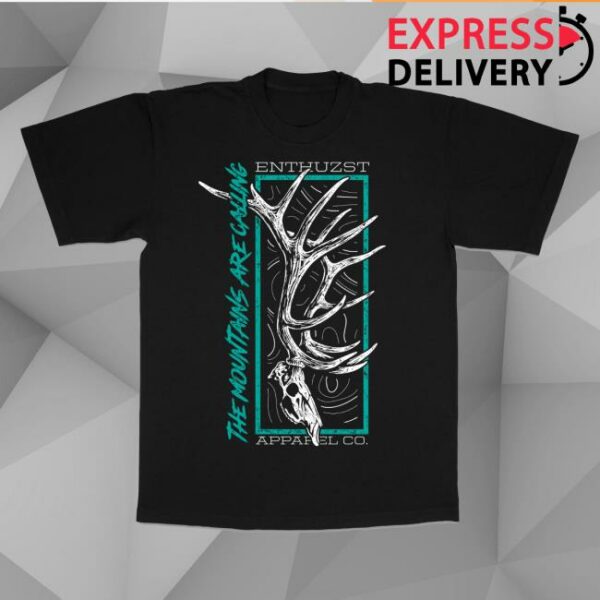 Enthuzst Store Merch Mountains Calling Tee