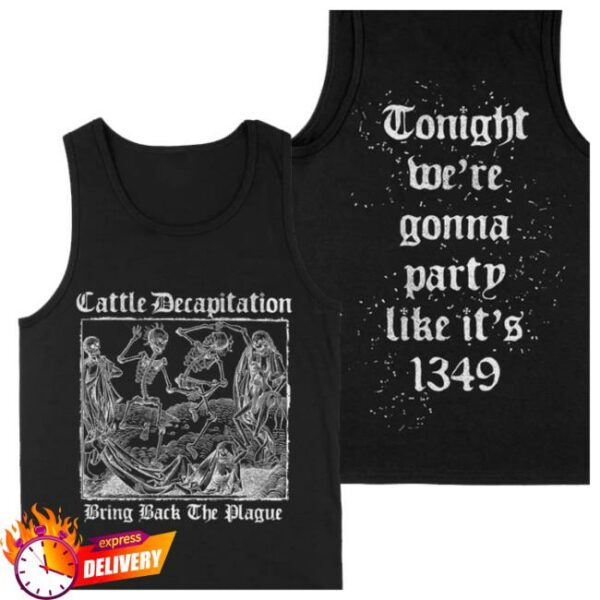 Indiemerchstore Merch Cattle Decapitation Bring Back The Plague Tank Top
