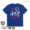 kenny bont cycling club store merch tapasta t shirt blue