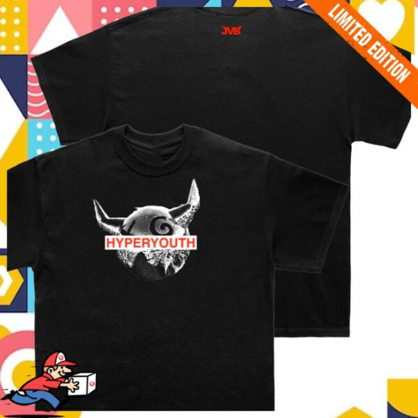 Jvbstore Store Merch Demonhead Black Tee