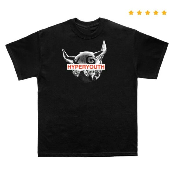 Jvbstore Store Merch Demonhead Black Tee