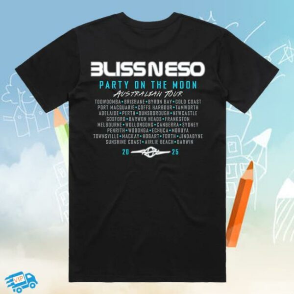 Bliss N Eso Merch Store Nasa Black Tshirt
